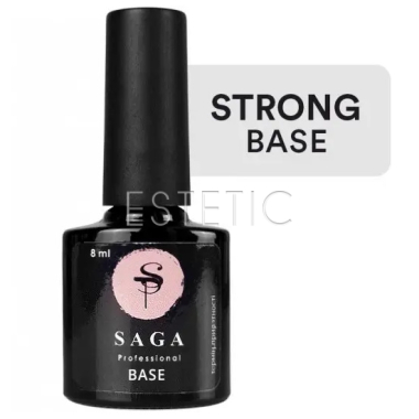  SAGA Professional Rubber Base STRONG - Каучуковая база для гель-лака STRONG, 8 мл