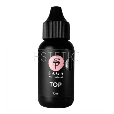 SAGA Professional Top ONE - Топ без липкого слоя №ONE (no UV-filters), 30 мл