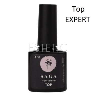 SAGA Professional Top EXPERT - Топ без липкого слоя EXPERT (UV filters), 8 мл