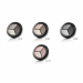 Фото 2 - Тени для век тройные матовые Paese Trio Luxus Matte Eyeshadows, 3,6 г