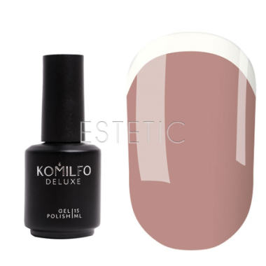 Komilfo Color French Base 004 - камуфлирующая база для гель-лака (карамельный), 15 мл