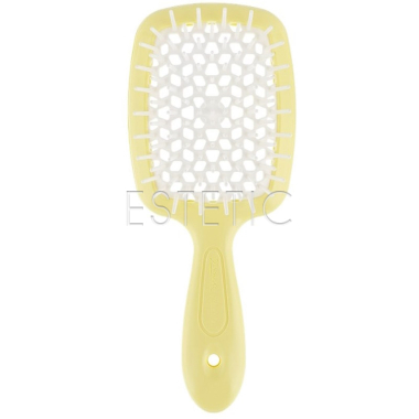 Щетка для волос Janeke Superbrush Small мини оригинал, лимонно-белая
