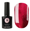 SAGA Professional CAT SHINE №13 CHERRY - Гель-лак хрустальная кошка №13 (вишневий), 8 мл
