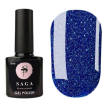 SAGA Professional Fiery Gel №39 - Гель-лак світловідбиваючий №39 (яскравий синій з мікроблиском), 8 мл