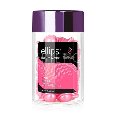 Сиворотка-вітаміни для волосся Ellips Hair Repair відновлення, капсули, 50 шт