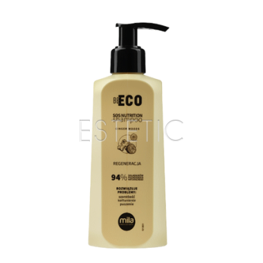 Шампунь для волос питательный регенерирующий MILA PRO Be Eco SOS Nutrition, 250 мл