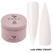 Акрил-гель DNKa Acryl Gel #0006 Creamy, кремовый, 30 мл