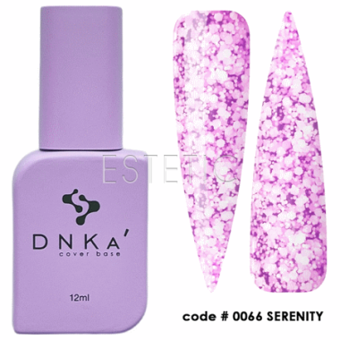 DNKa Cover Base #0066 Serenity - Кольорова база маршмеллоу, бузковий мармелад, 12 мл