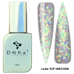 Toп Unicorn DNKa, єдиноріг, прозорий з голографічними пластівцями, 12 мл