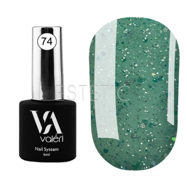 Valeri Base Flash №74 База світловідбиваюча, м'ята, 6 мл