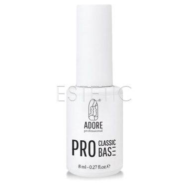 База для гель-лака ADORE Classic PRO Base профессиональная, средней густоты, 8 мл
