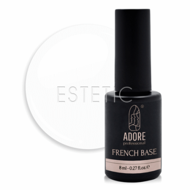 Камуфлююча база ADORE French Base №17 pure, холодний молочний, 8 мл