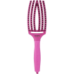 Массажная щетка Olivia Garden Finger Brush bright pink продувная нейлон+щетина