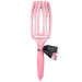 Фото 3 - Массажная щетка Olivia Garden Finger Brush Combo Love Pink продувная нейлон+щетина