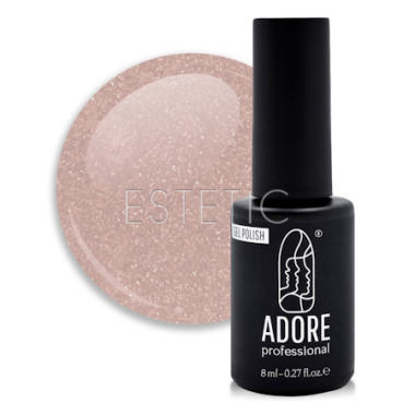 Гель-лак ADORE Gel Polish S-04 watermelon, арбузный сорбет с шиммером, 8 мл