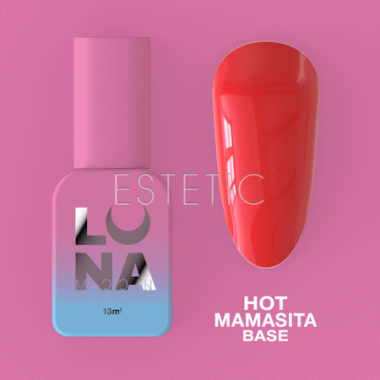 База LUNA Base Hot Mamasita кольорова, яскраво-червона, 13 мл