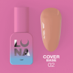 База LUNA Cover Base №02 камуфлирующая, натуральный персик, 13 мл