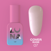 База LUNA Cover Base №07 камуфлирующая, молочная с сиреневым отливом, 13 мл