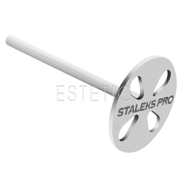 Диск педикюрный удлиненный STALEKS PODODISC EXPERT М PDLset-20 со сменными файлами 180 грит 5 шт, 20 мм