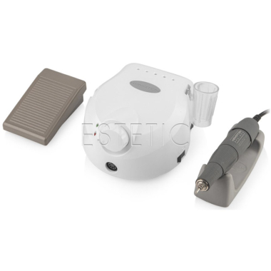 Фрезер для манікюру та педикюру KRYPTON XPS-400 WHITE-GRAY, 40 000 об, 65 Вт