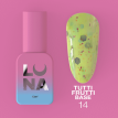 База Luna Tutti Frutti Base №14 лимонна з різнокольоровими часточками, 13 мл