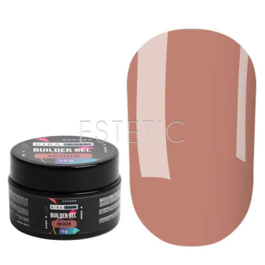 Гель для наращивания Kira Nails Builder Gel 008 конструирующий, нюдовый персик, 15 г