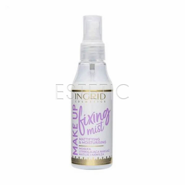 Фиксатор макияжа INGRID Fixing Mist увлажняющий с Гиалуроном, 75 мл