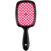 Щетка для волос Janeke Superbrush SMALL оригинал, черная с малиной