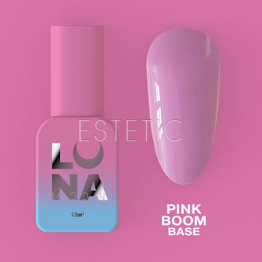 База LUNA Base Pink Boom кольорова, холодний рожевий, 13 мл