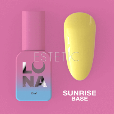 База LUNA Base Sunrise кольорова, світло-жовта, 13 мл