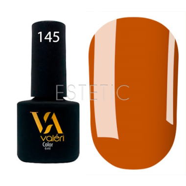 Гель-лак Valeri №145 куркума, индийский шафран, 6 мл