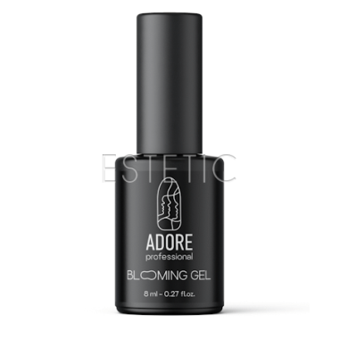 База для растекания ADORE Blooming Gel для аква-дизайна ногтей, 8 мл