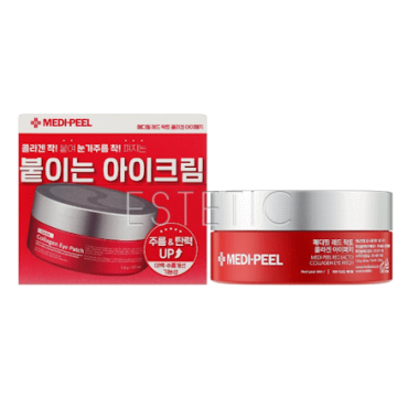 Гидрогелевые патчи MEDIPEEL Red Lacto Collagen EYE PATCH с колагеном, 60 шт