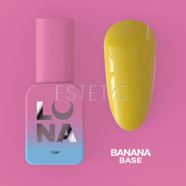 База LUNA Base Banana кольорова, жовта класична, 13 мл