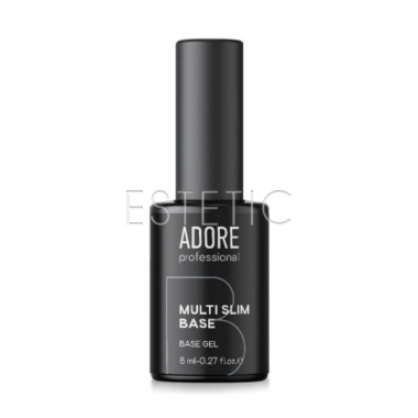 База для гель-лаку ADORE Multi Slim Base тонка, універсальна, 8 мл