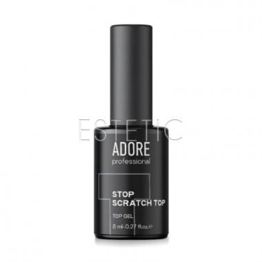 Топ для гель-лака ADORE Stop Scratch Top no wipe крепкий с УФ фильтрами, 8 мл