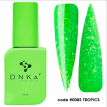База DNKa Cover Base №0082 Tropics неонова салатова з срібною поталлю, 12 мл
