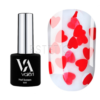 Топ з красными сердцами Valeri Top Love is... Red, 6 мл