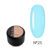 Жидкий гель DARK Medium Gel №25 светло-голубая пастель, 15 мл