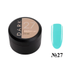 Жидкий гель DARK Medium Gel №27 светло-бирюзовая пастель, 15 мл