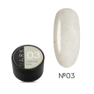 Рідкий гель DARK Medium Potal Gel №03 молочний з рожевою поталлю, 15 мл