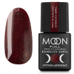 Світловідбивний гель-лак MOON FULL Red Flashing Disсo Gel FD08 стигла вишня, 8 мл