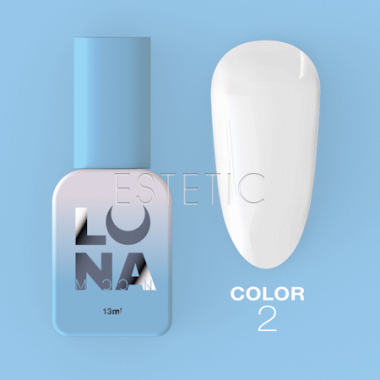 Гель-лак LUNA Color № 02 белый, 13 мл