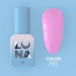 Гель-лак LUNA Color № 86 светло-розовый зефирный холодный, 13 мл