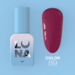 Гель-лак LUNA Color № 89 неоновий фіолетовий цикламен, 13 мл