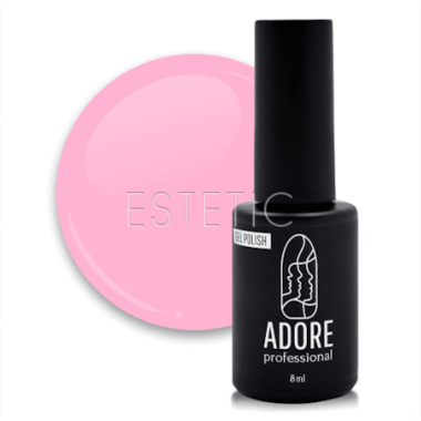 Гель-лак ADORE Gel Polish №181 cupcake пастельный нежно-розовый, 8 мл