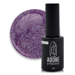 Гель-лак ADORE Gel Polish №357 nixie, темно-бузковий голографік холодний, 8 мл
