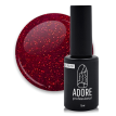Гель-лак ADORE Gel Polish №287 desire, красный с глитером, 8 мл