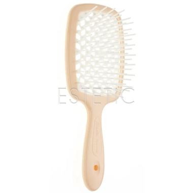 Щетка для волос Janeke Superbrush оригинал, персиково-белая