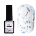Фото 1 - База Kira Nails Lollypop Base №002 молочная с цветными крошками и соломкой, 6 мл